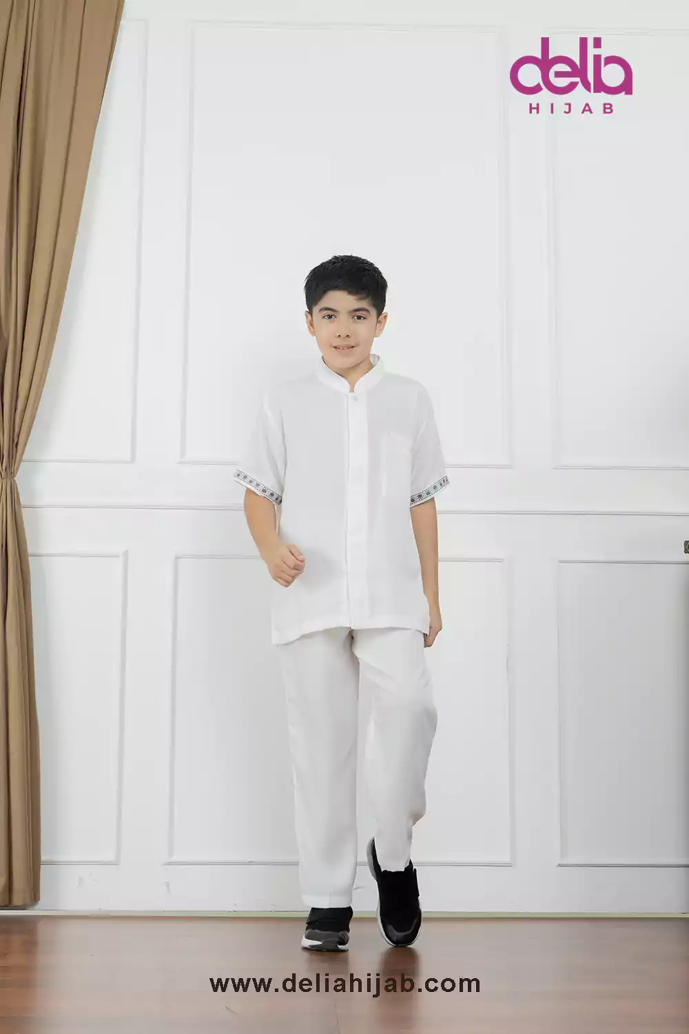 Baju Sarimbit Keluarga Muslim - Koko Anak Sarimbit Crystal - Delia Hijab