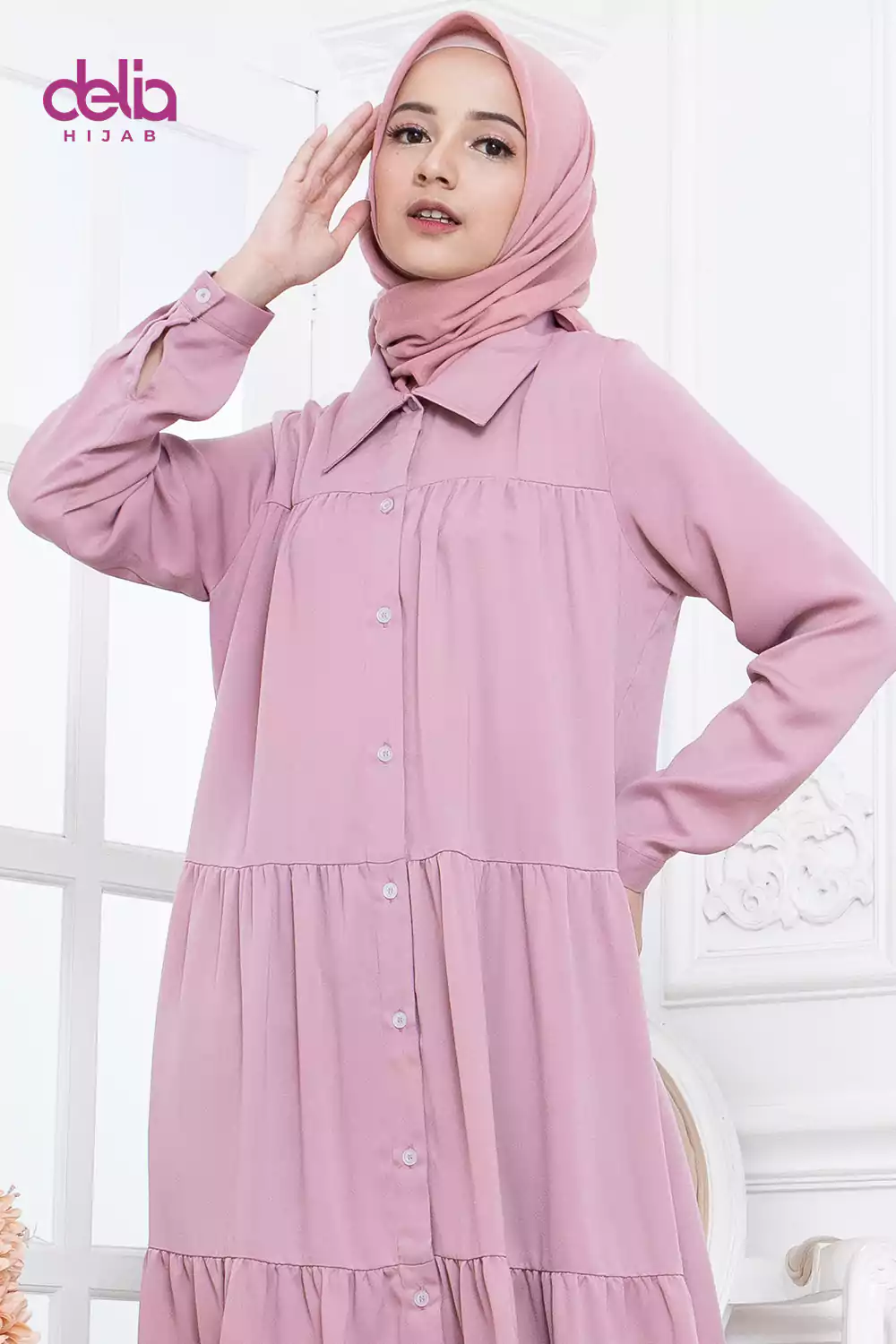 CU Nazmia Dress - Rose Pink