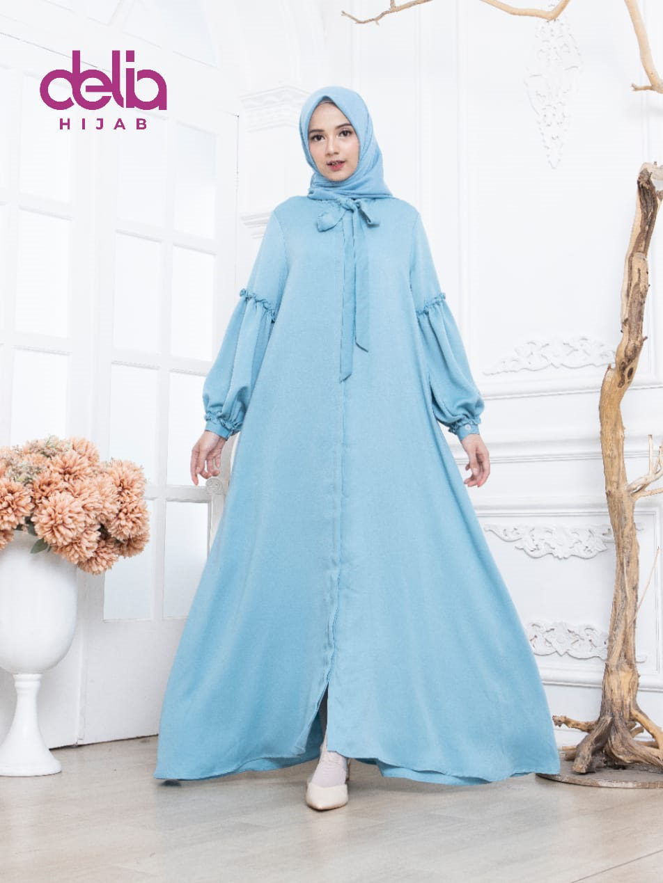 Baju Gamis Modern - Naomy Dress - Delia Hijab