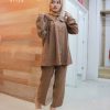 Baju Muslim Casual - Moska Set Tunik - Delia Hijab