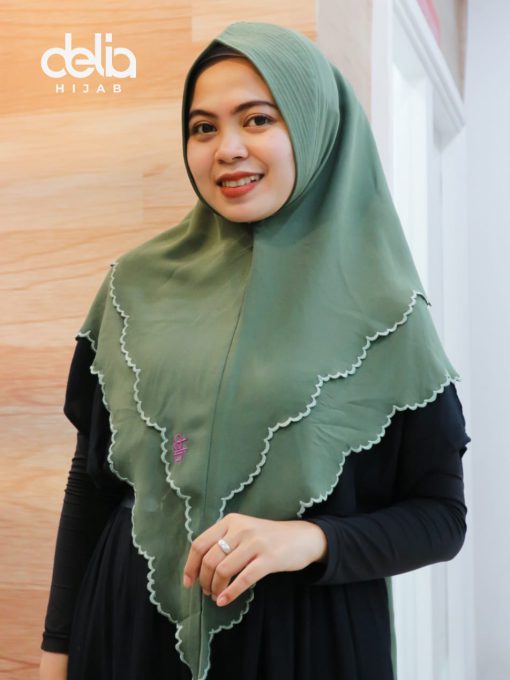 Kerudung Khimar syari - Khimar Salwa -Delia Hijab 