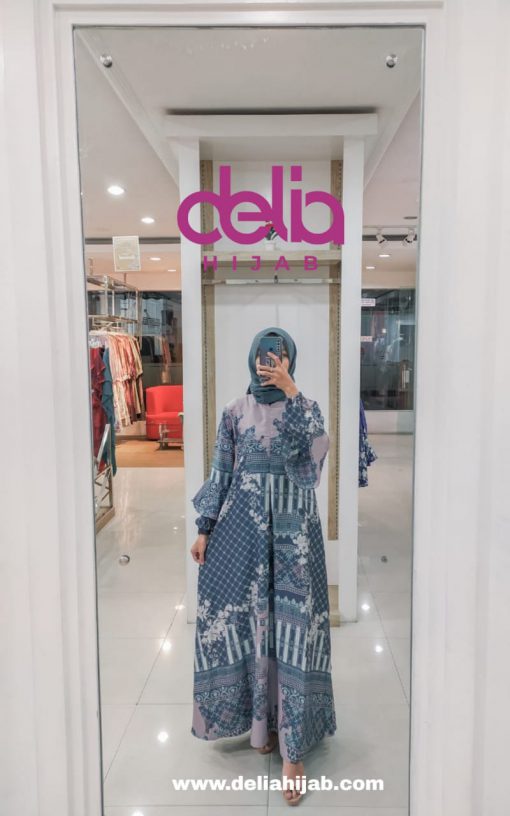 Baju Gamis Modern - Maezurra Dress - Delia Hijab