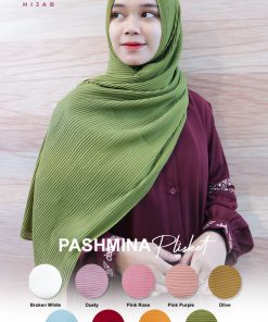 Kerudung Pashmina - Plisket Delia - Delia Hijab