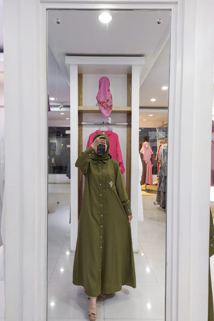 Ootd Kondangan Gamis Simple